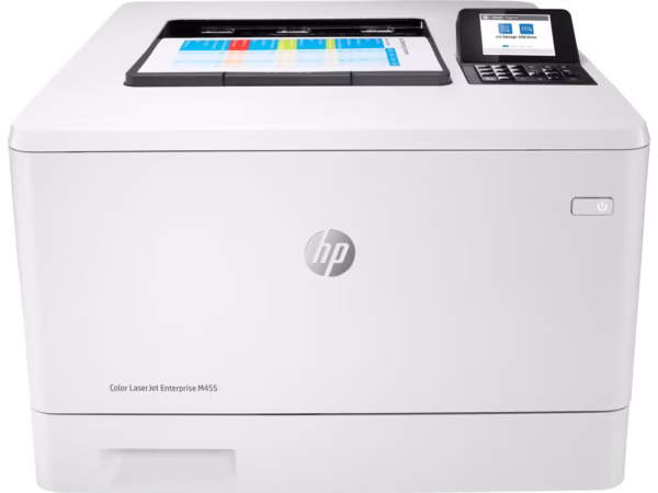(Renewed) HP – LaserJet Enterprise M455dn Color Laser Printer – White